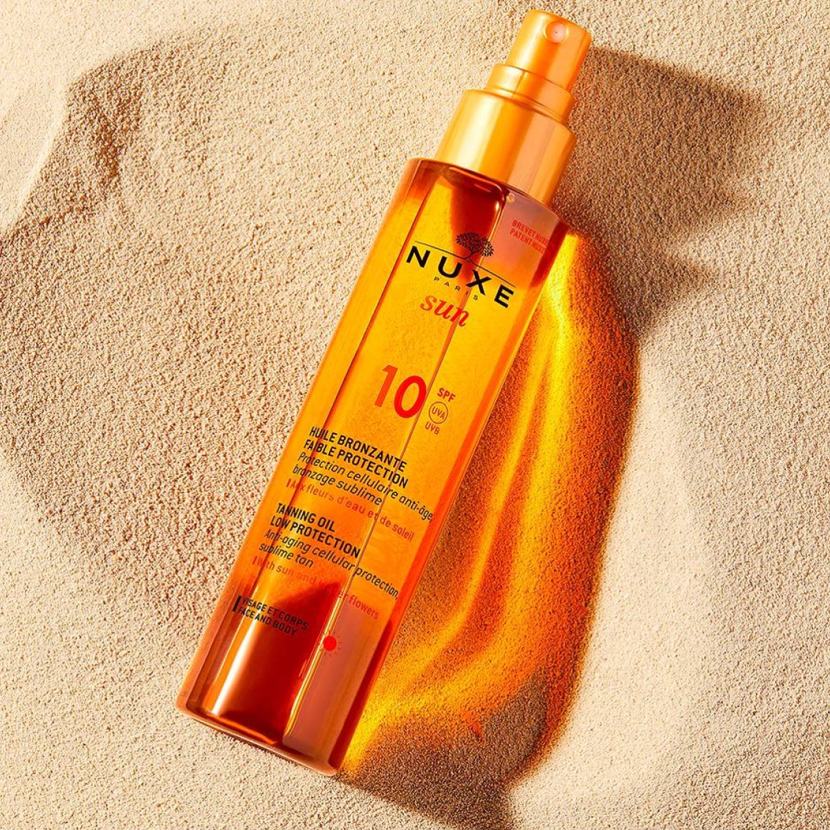 Nuxe - Huile Bronzante Anti-age Faible Protection Spf10
