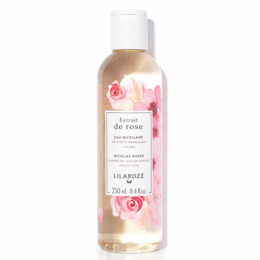 Lilaroze Paris - Eau Micellaire Extrait de Rose Nettoie et Démaquille Bio