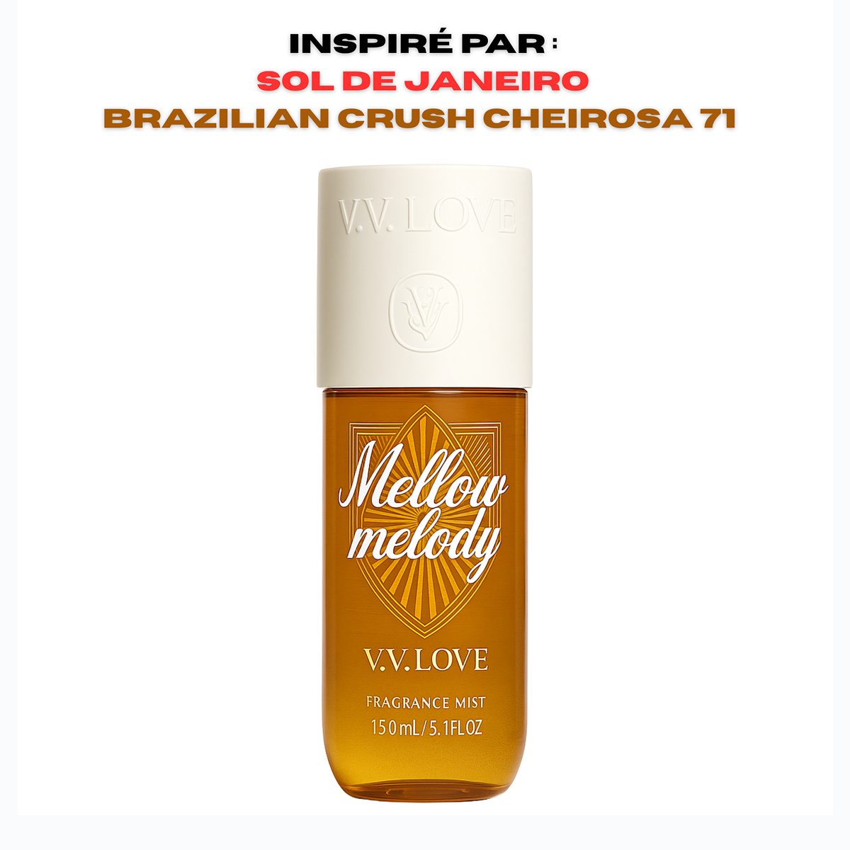 Vv Love - Mellow Melody - Brume Parfumée pour femme