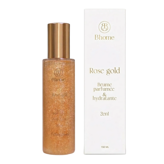 Bhome - Rose Gold - Brume Parfumée & hydratante 2 en 1