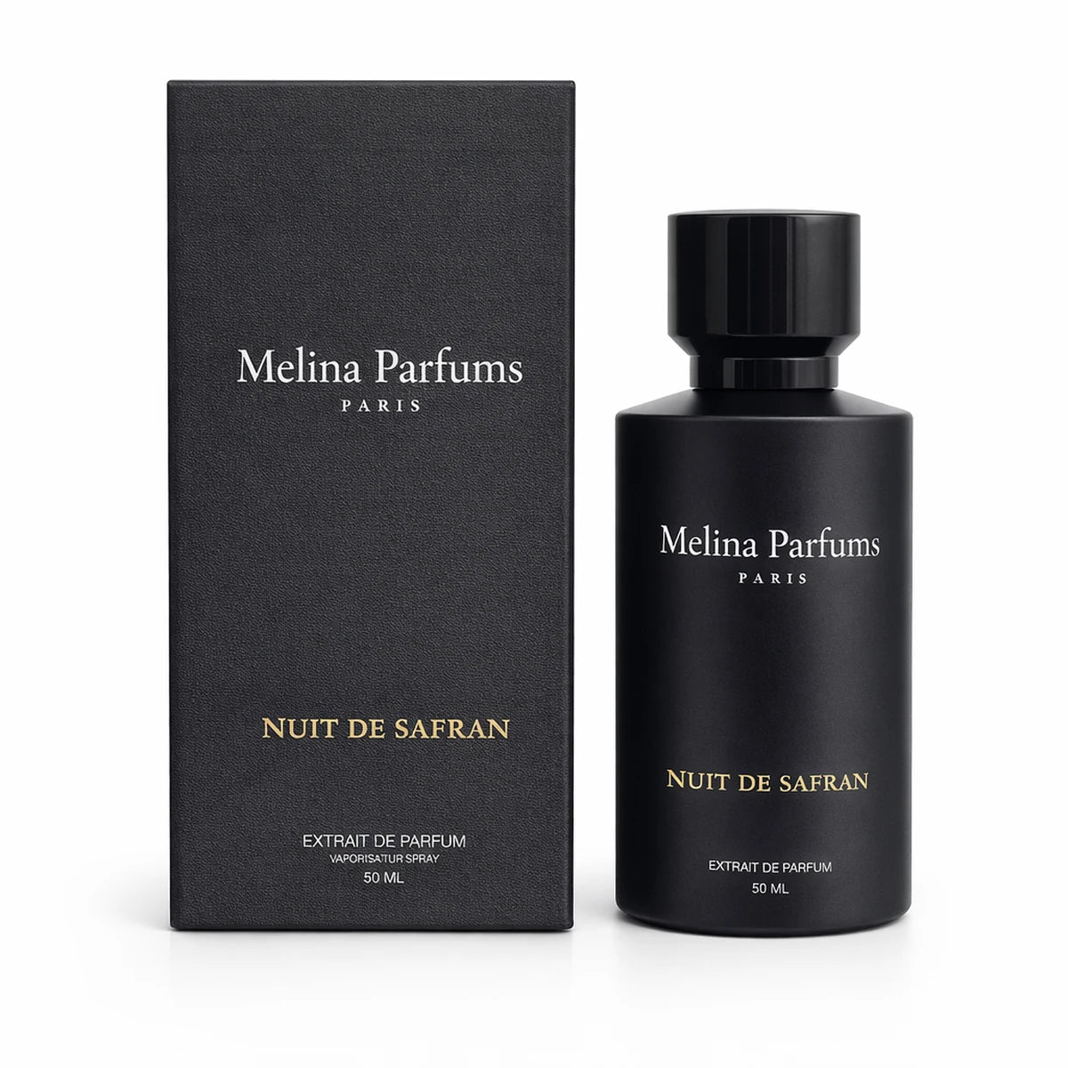 Melina Parfums - Nuit de Safran Édition L’Obsidienne - Extrait de Parfum Mixte