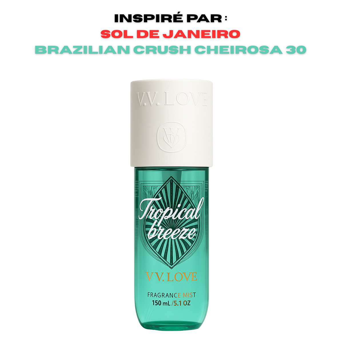 Vv Love - Tropical Breeze - Brume Parfumée pour femme