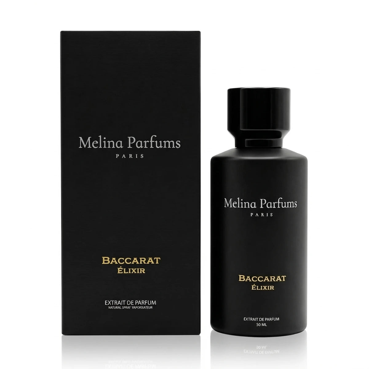 Melina Parfums - Baccarat Elixir Édition L’Obsidienne - Extrait de Parfum Mixte