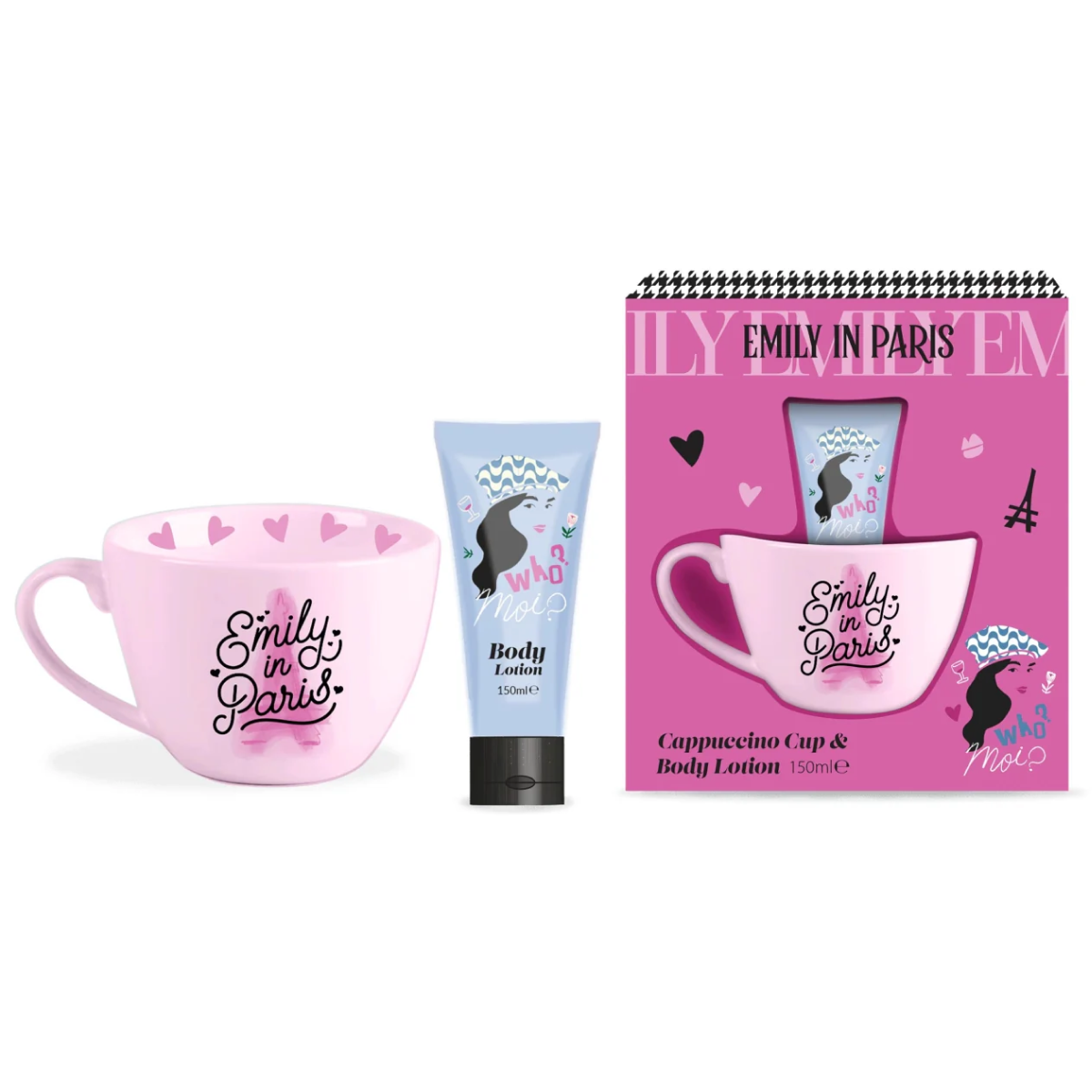 Emily in Paris - Cappuccino Cup & Body Lotion