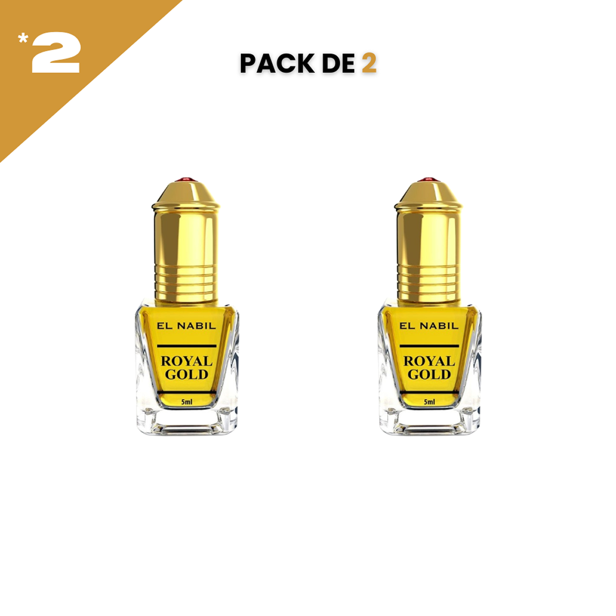 el Nabil - Royal Gold - Parfum Concentré Sans Alcool