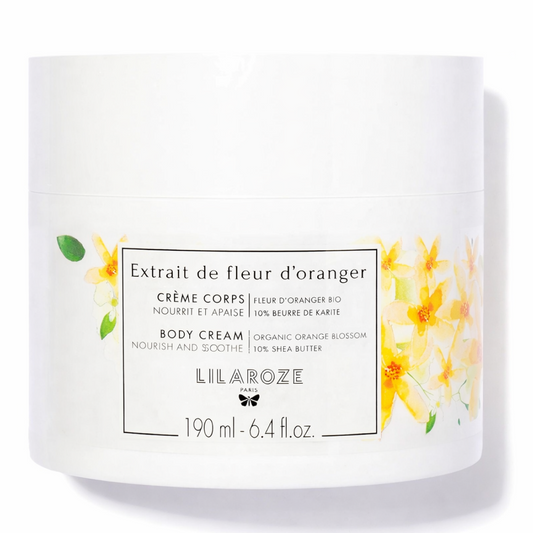 Lilaroze Paris - Crème Corps Extrait de Fleur D'oranger Bio