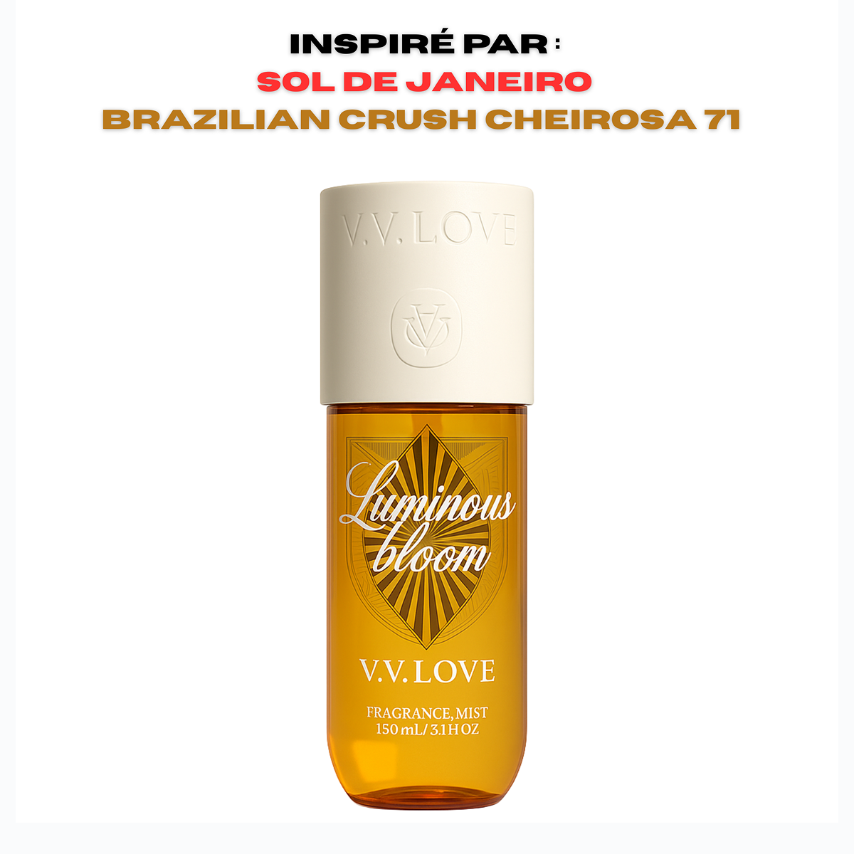 Vv Love - Luminous Bloom - Brume Parfumée pour femme