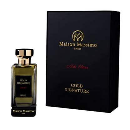 Maison Massimo - Gold Signature - Extrait de Parfum Mixte