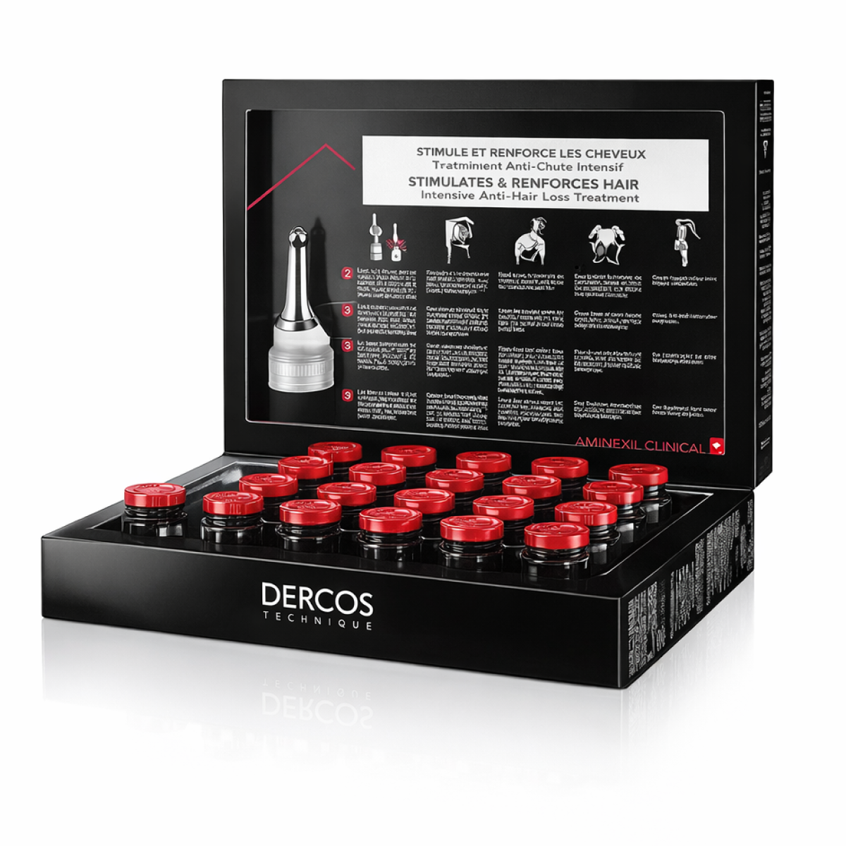 Vichy - Dercos Aminexil Intensive 5 Men Cuir Chevelu Sensible 21 Ampoule de 6ml