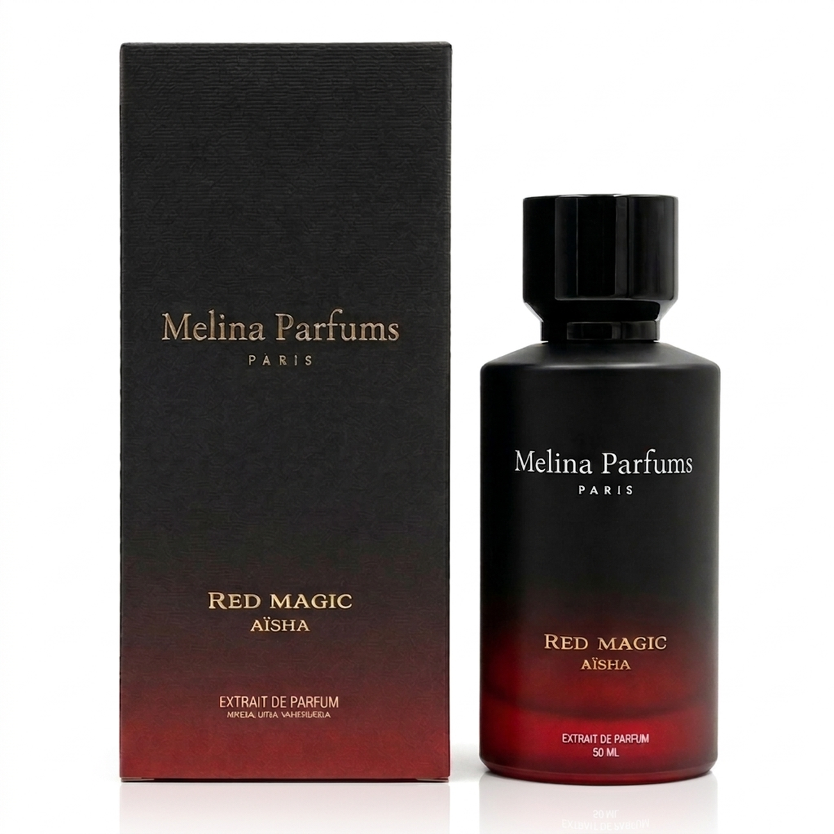 Melina Parfums - Red Magic Aïcha Édition L’Obsidienne - Extrait de Parfum Mixte