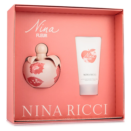 Nina Ricci - Coffret Nina Fleur EDT 80ml + Lait de corps 75ml