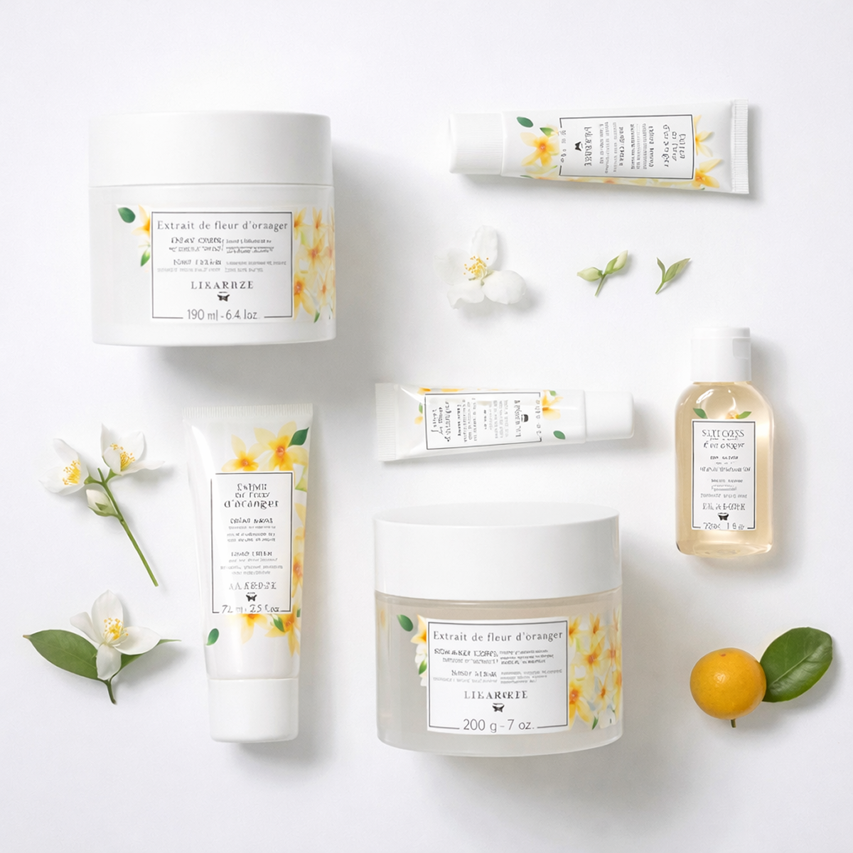 Lilaroze Paris - Crème Corps Extrait de Fleur D'oranger Bio