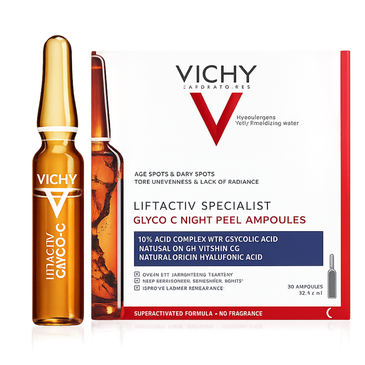 Vichy - Liftactiv Specialist Glyco-c Acide Hyaluronique 10 Ampoule de 2ml