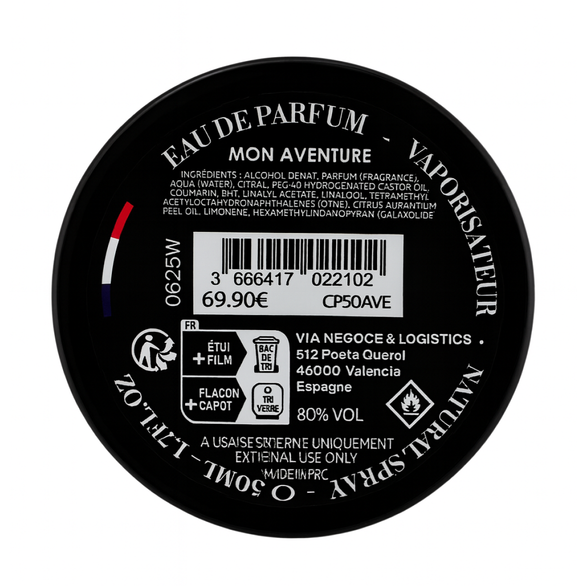 Collection Privée - Mon Aventure - Eau de parfum mixte