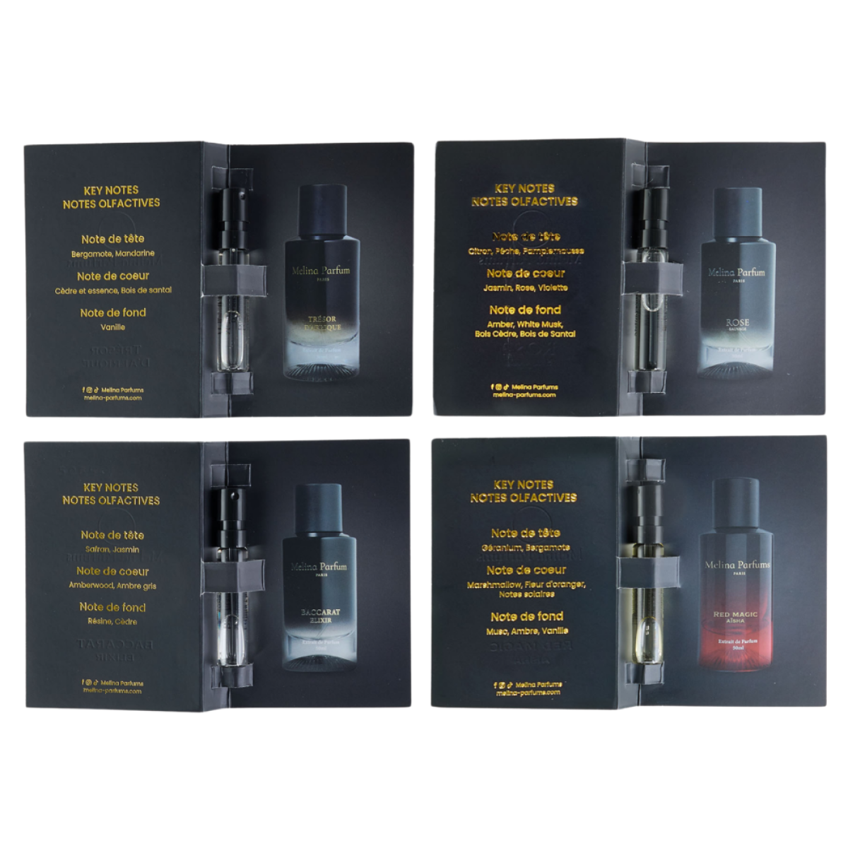 Melina Parfums - Bleu Tropical - Extrait de Parfum Mixte