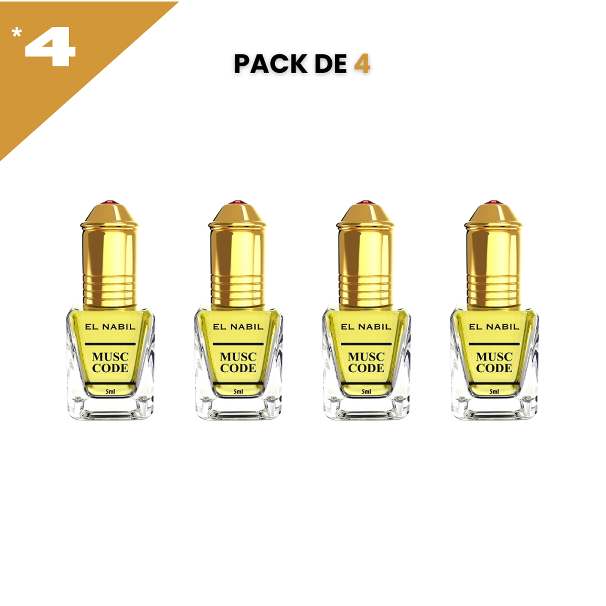 el Nabil - Musc Code - Parfum Concentré Sans Alcool