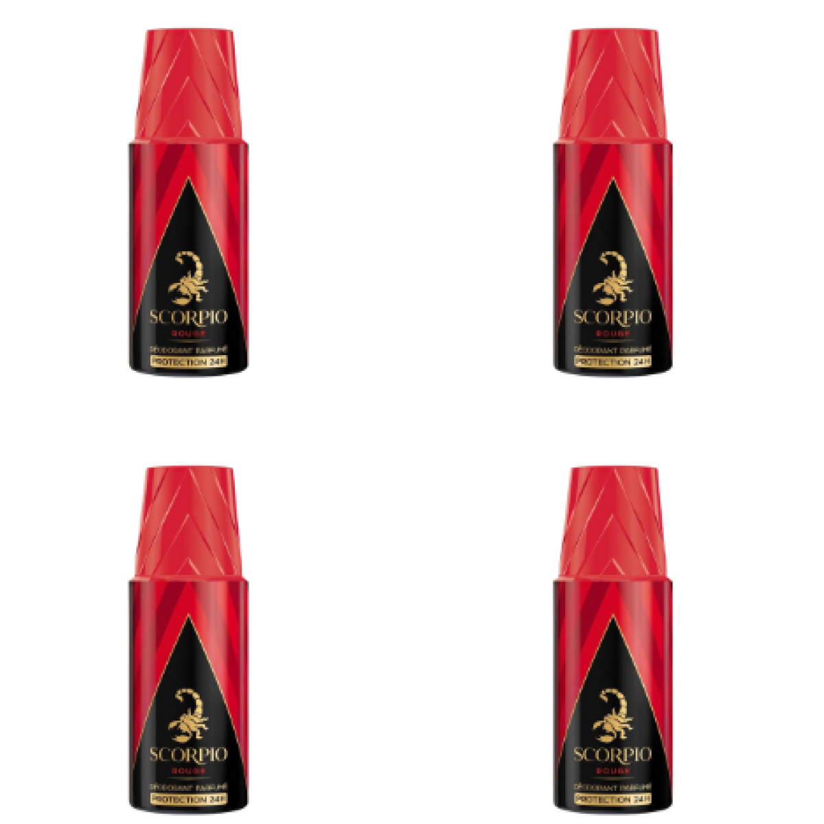 Scorpio - Rouge - Déodorant pour homme