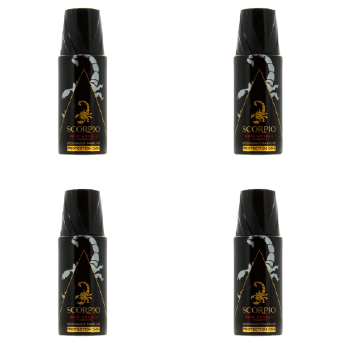 Scorpio - Noir Absolu - Deodorant pour homme