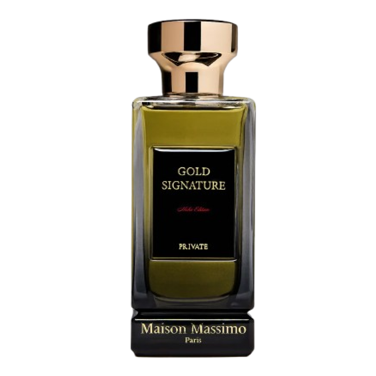 Maison Massimo - Gold Signature - Extrait de Parfum Mixte