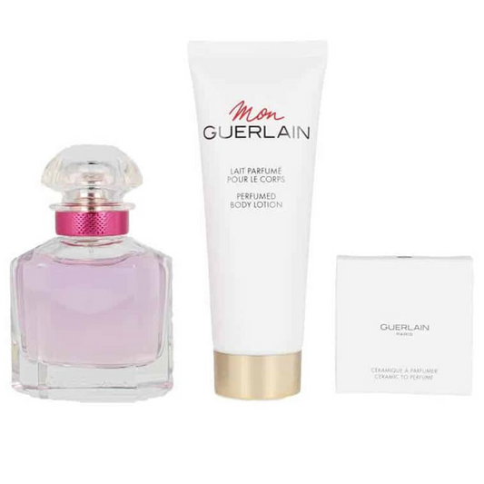 Guerlain - Mon Bloom Of Rose - Eau de Toilette 50ml + Body Lotion 75ml + Ceramic Parfum