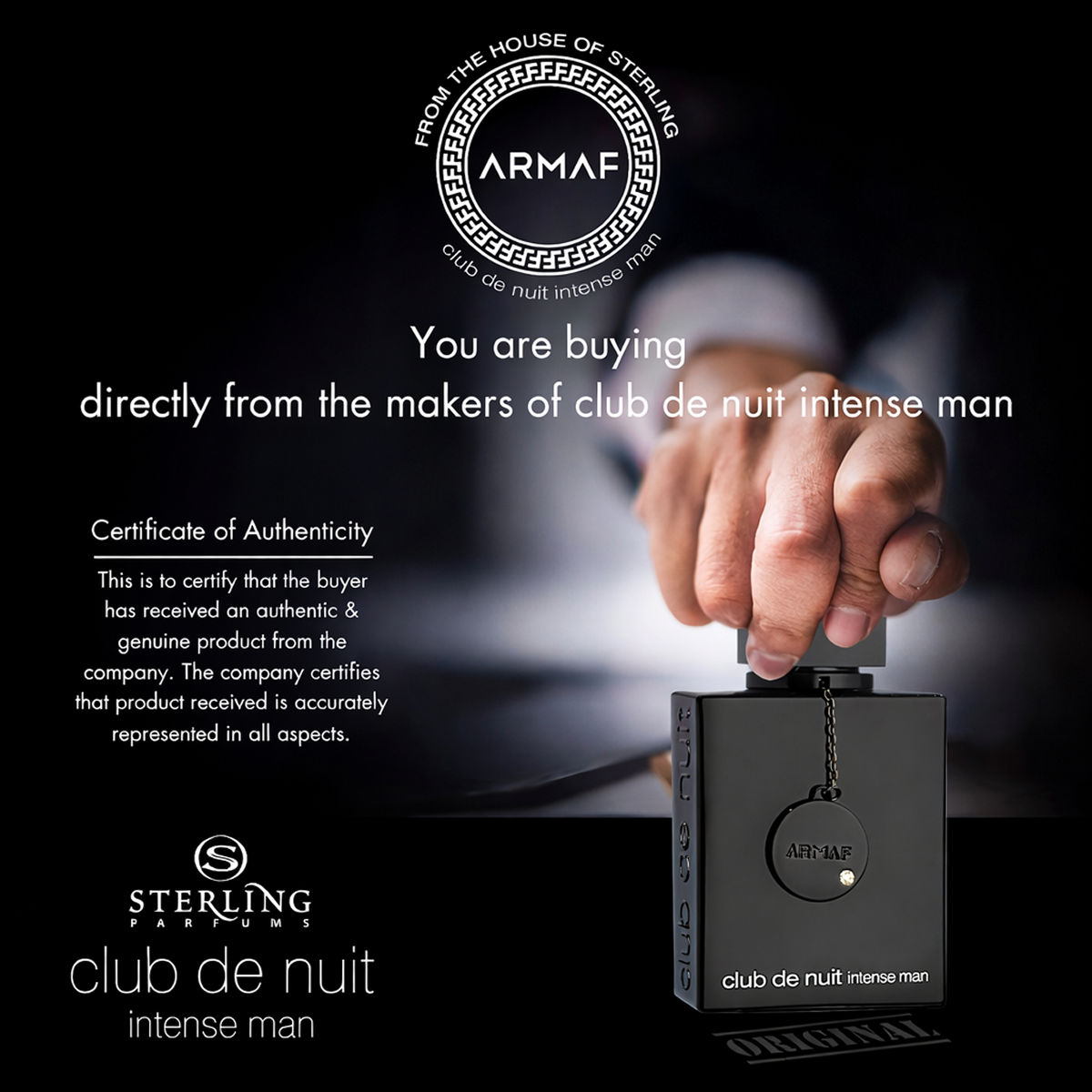 Armaf - Club de Nuit Intense - Eau de Toilette pour homme