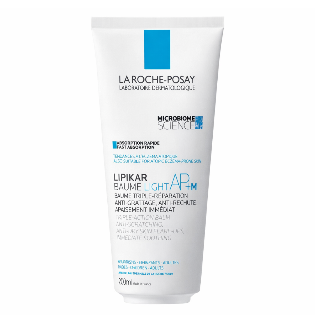 la Roche Posay - LIPIKAR AP+ M - Baume Peaux Tendance Eczema Atopique Visage & Corps