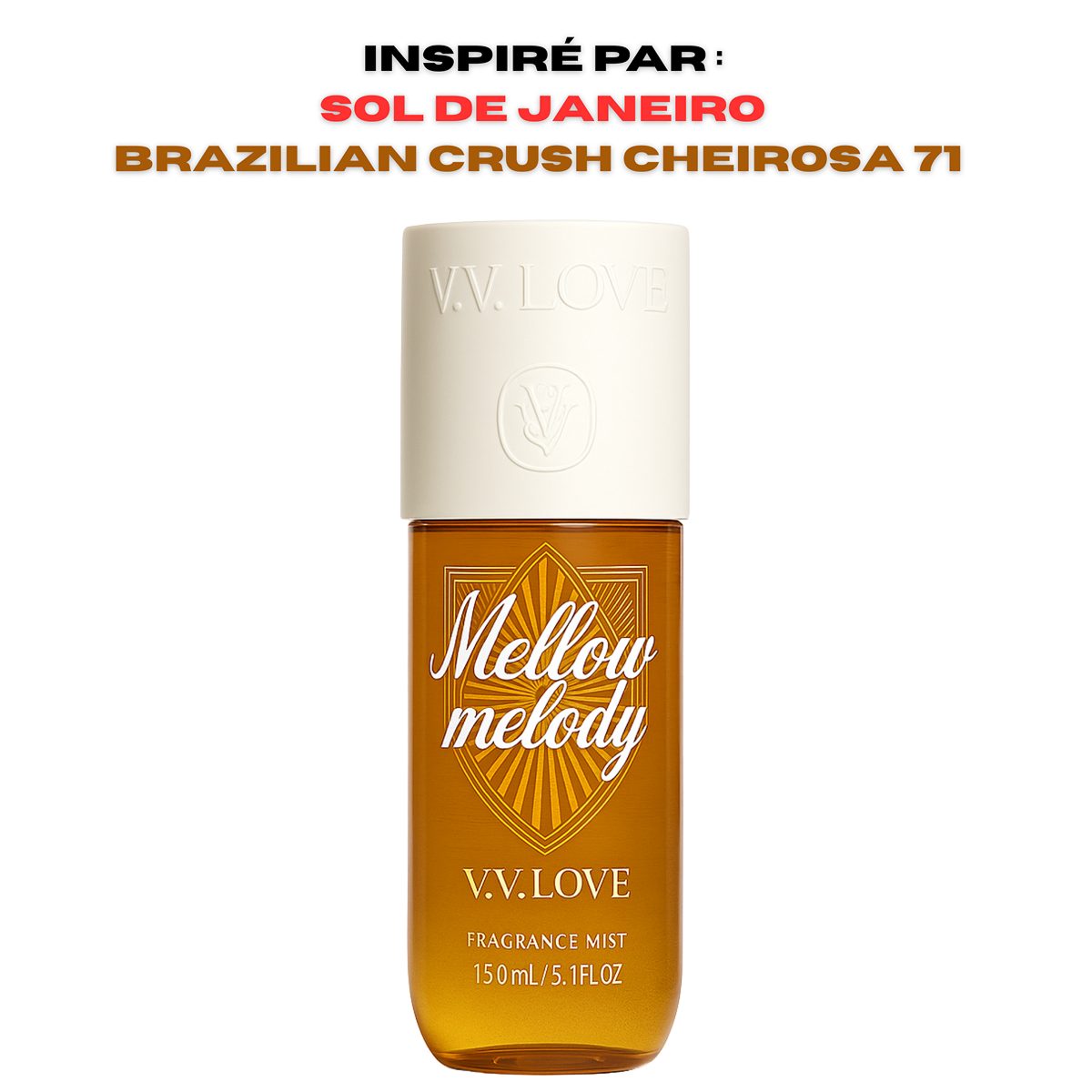 Vv Love - Mellow Melody - Brume Parfumée pour femme