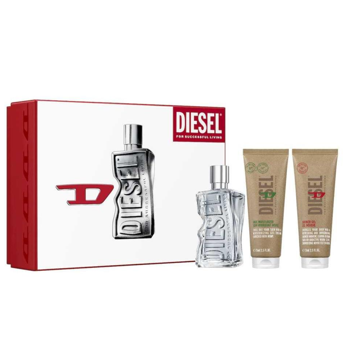 Diesel - D By Diesel - Eau de Toilette 100ml + Gel Douche 75ml + Crème Corps 75ml