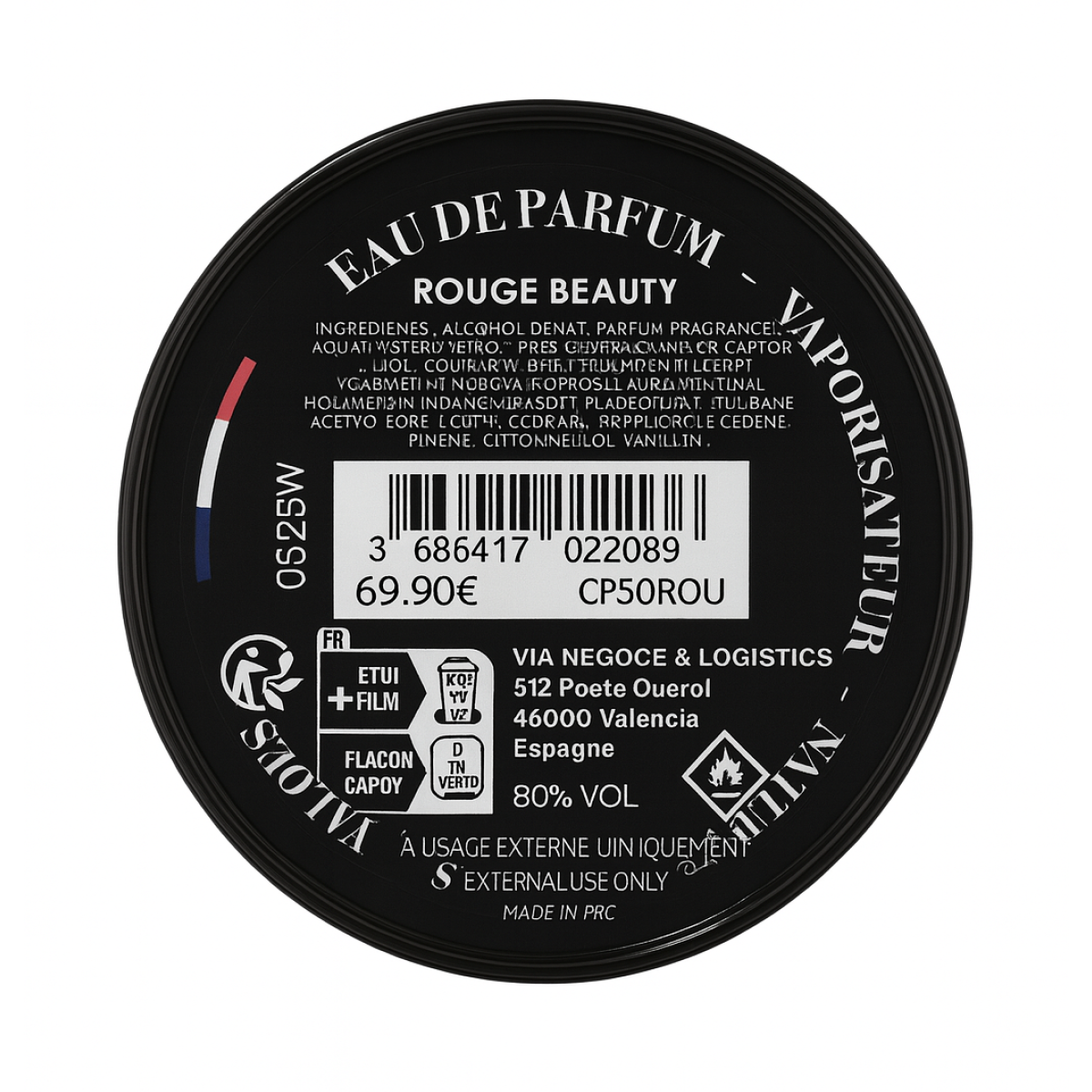 Collection Privée - Rouge Beauty  - Eau de parfum mixte