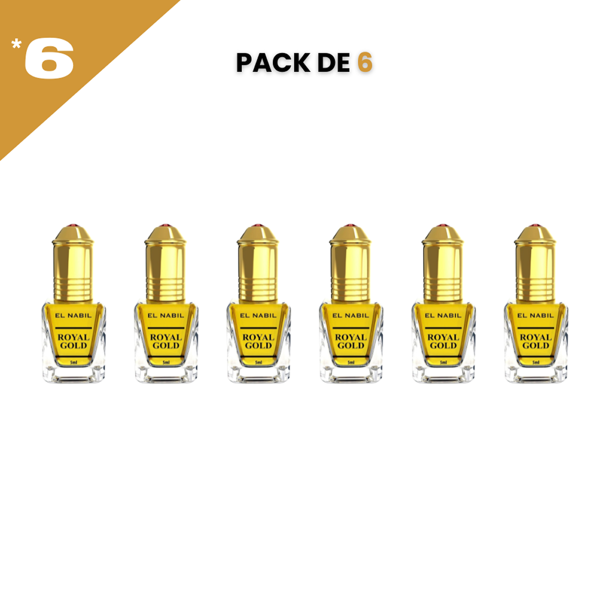el Nabil - Royal Gold - Parfum Concentré Sans Alcool