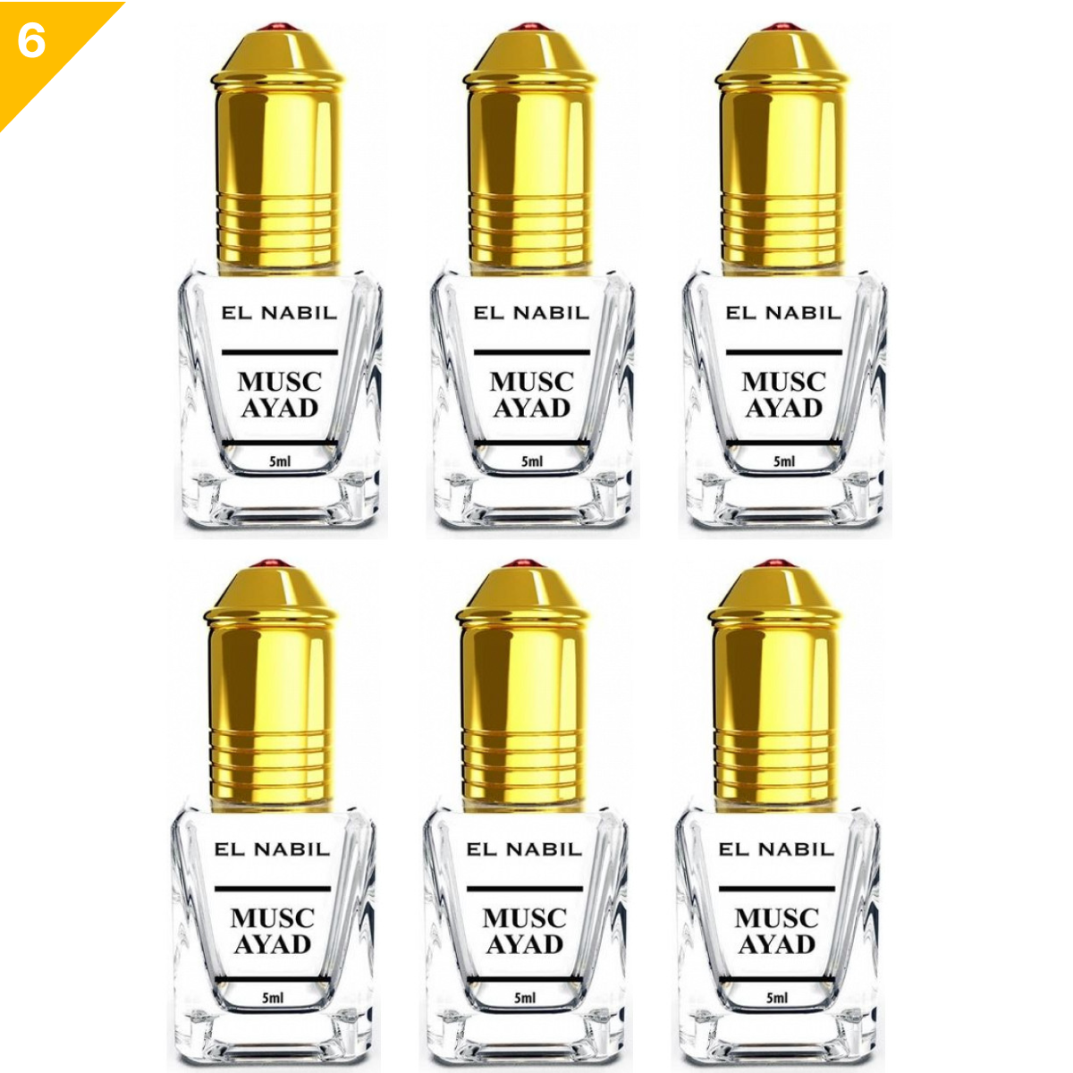 el Nabil - Musc Ayad - Parfum Concentré Sans Alcool