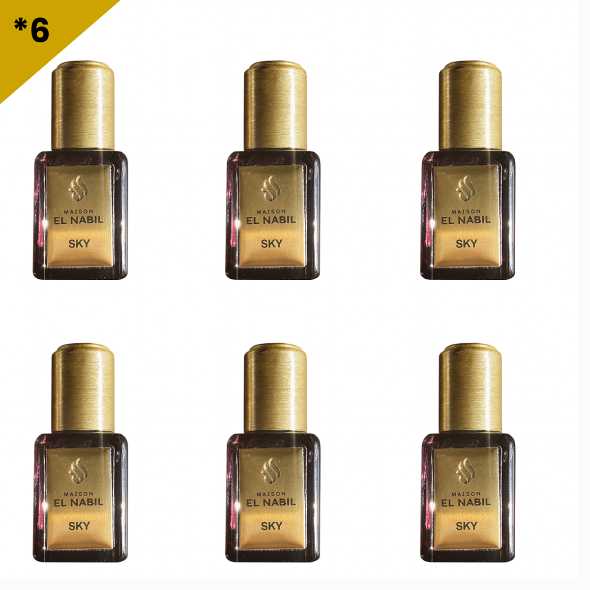 el Nabil - Sky - Parfum Concentré Sans Alcool