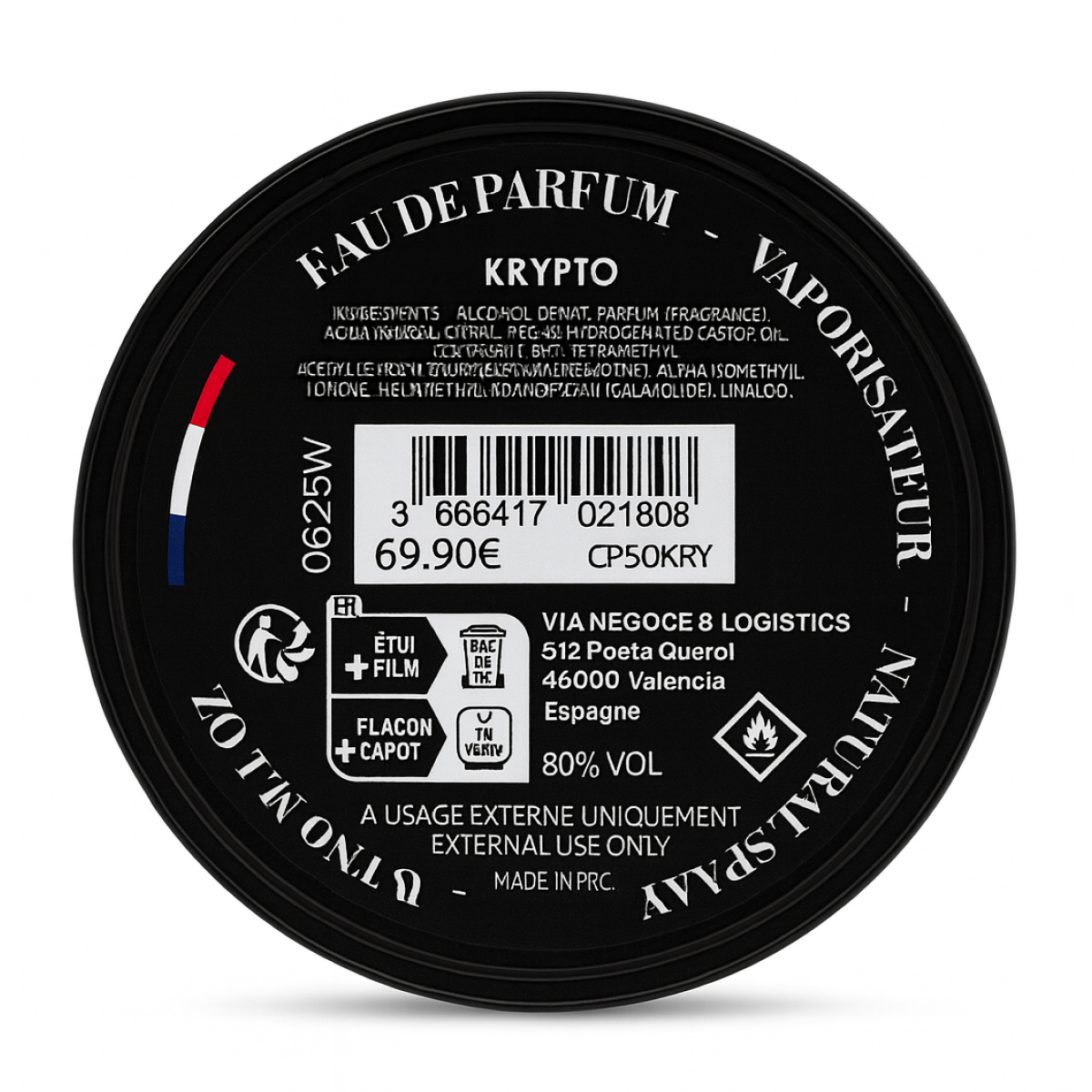 Collection Privée - Krypto - Eau de parfum mixte
