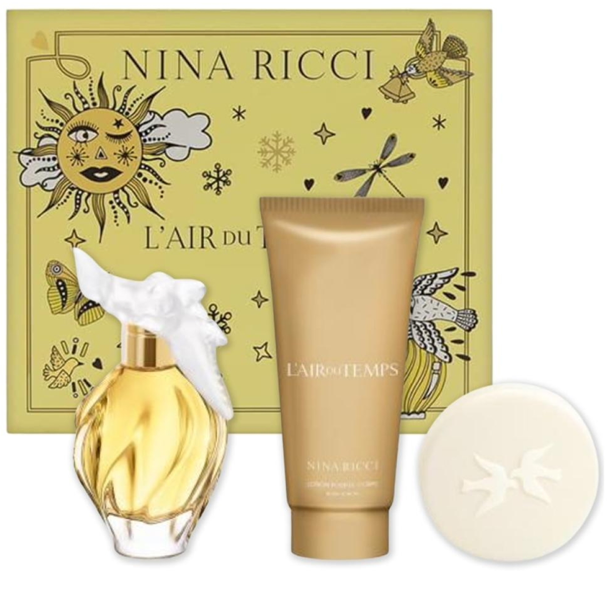 Nina Ricci - L'air Du Temps - Coffret EDT 100ml + Lotion 100ml + Savon 100g