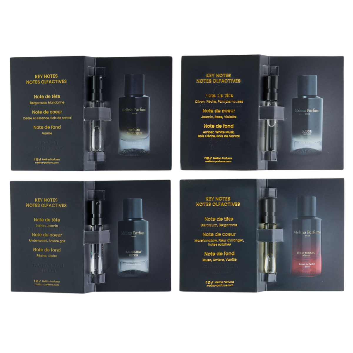 Melina Parfums - Wood Malaki Édition L’Obsidienne - Extrait de Parfum Mixte