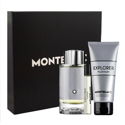Montblanc - Explorer Platinium pour homme EDP 100ml + Edp 7.5ml