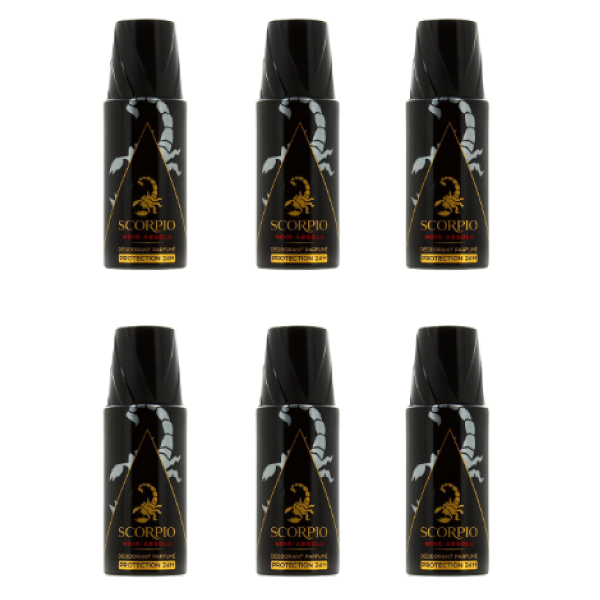 Scorpio - Noir Absolu - Deodorant pour homme
