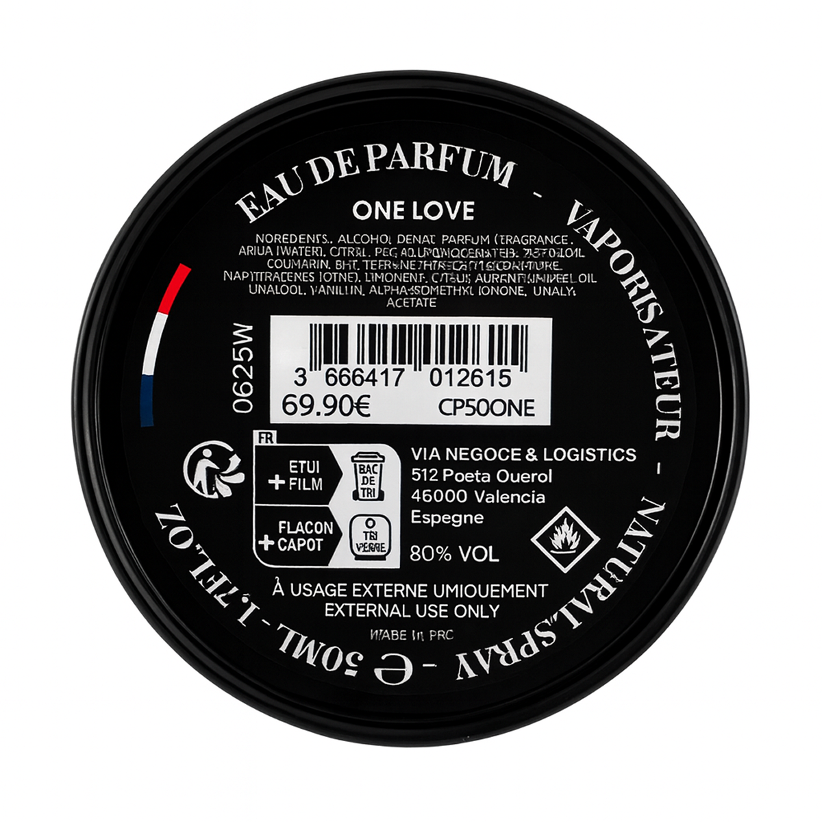 Collection Privée - One Love - Eau de parfum mixte