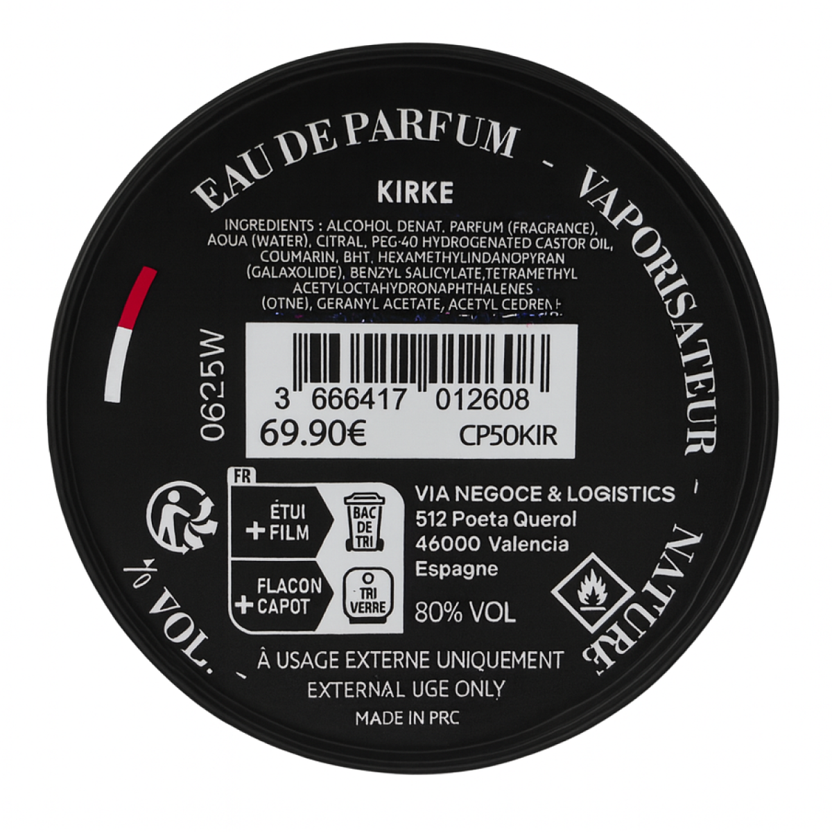 Collection Privée - Kirke - Eau de parfum mixte