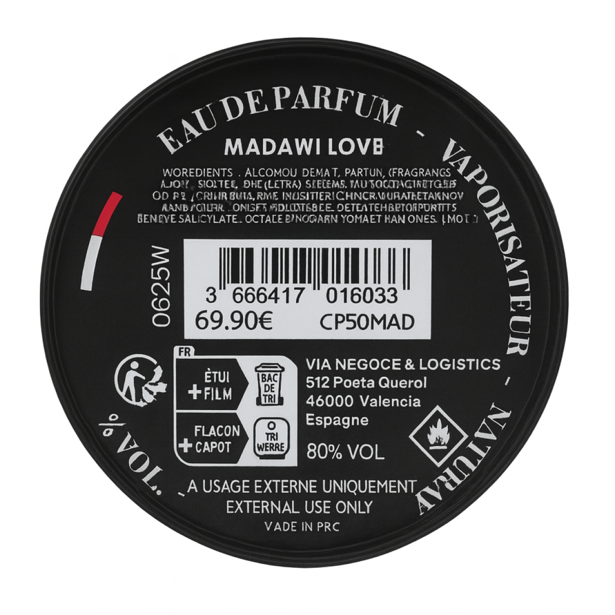 Collection Privée - Madawi Love - Eau de parfum mixte