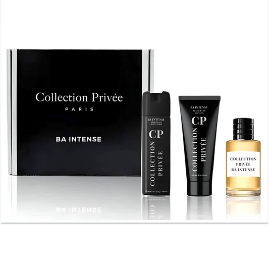 Collection Privée - Coffret Bois D'arg Intense Mixte Parfum 100ml + Déodorant 200ml +gel Douche 150ml