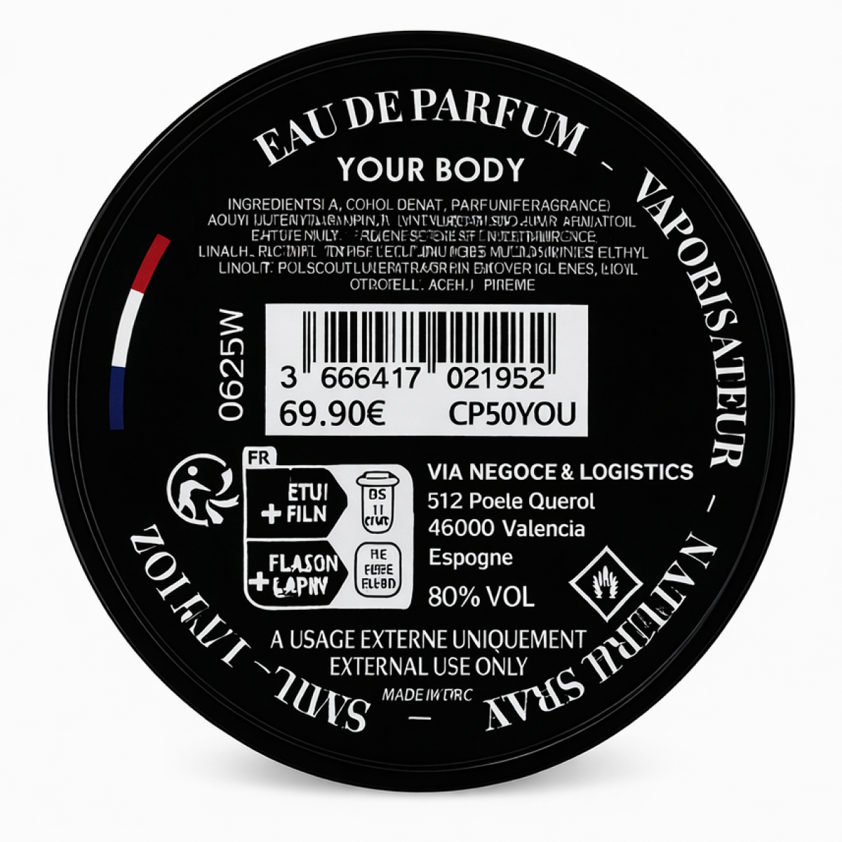 Collection Privée - Your Body - Eau de parfum mixte