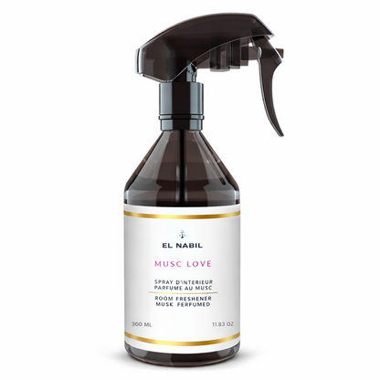 el Nabil - Musc Love - Spray D'intérieur Parfum D'ambiance