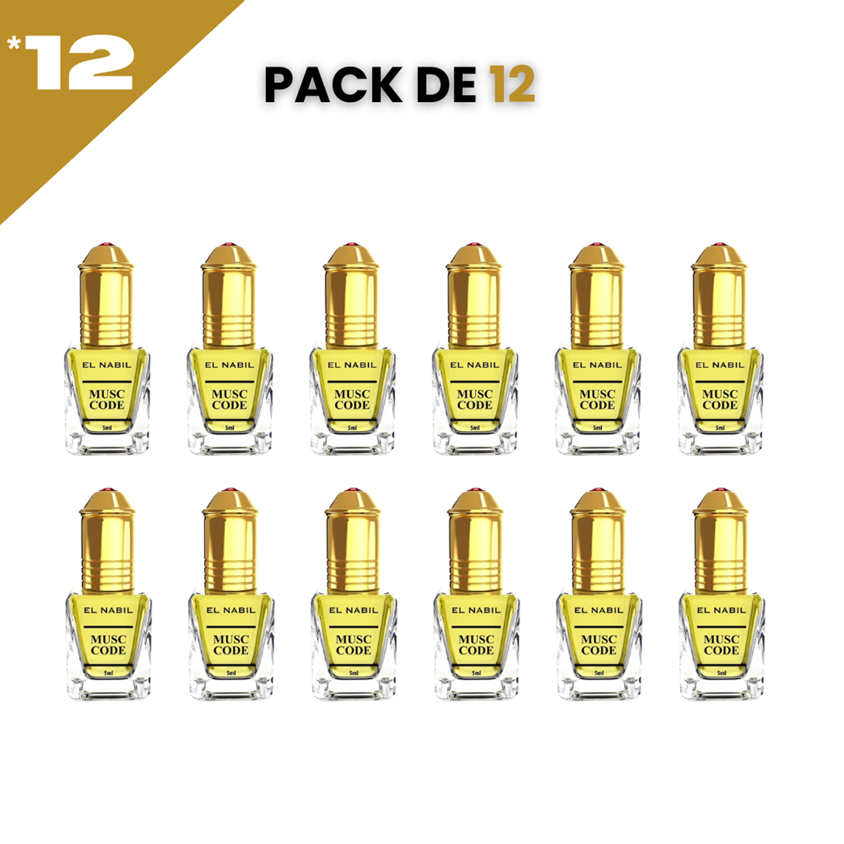 el Nabil - Musc Code - Parfum Concentré Sans Alcool