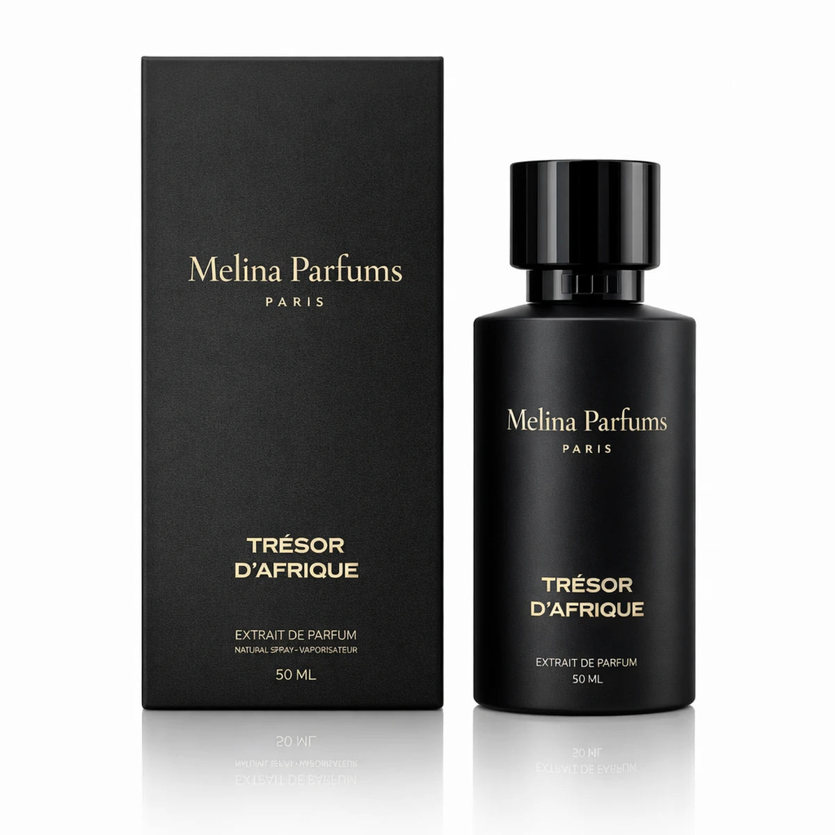 Melina Parfums - Trésor D'afrique Édition L’Obsidienne - Extrait de Parfum pour homme