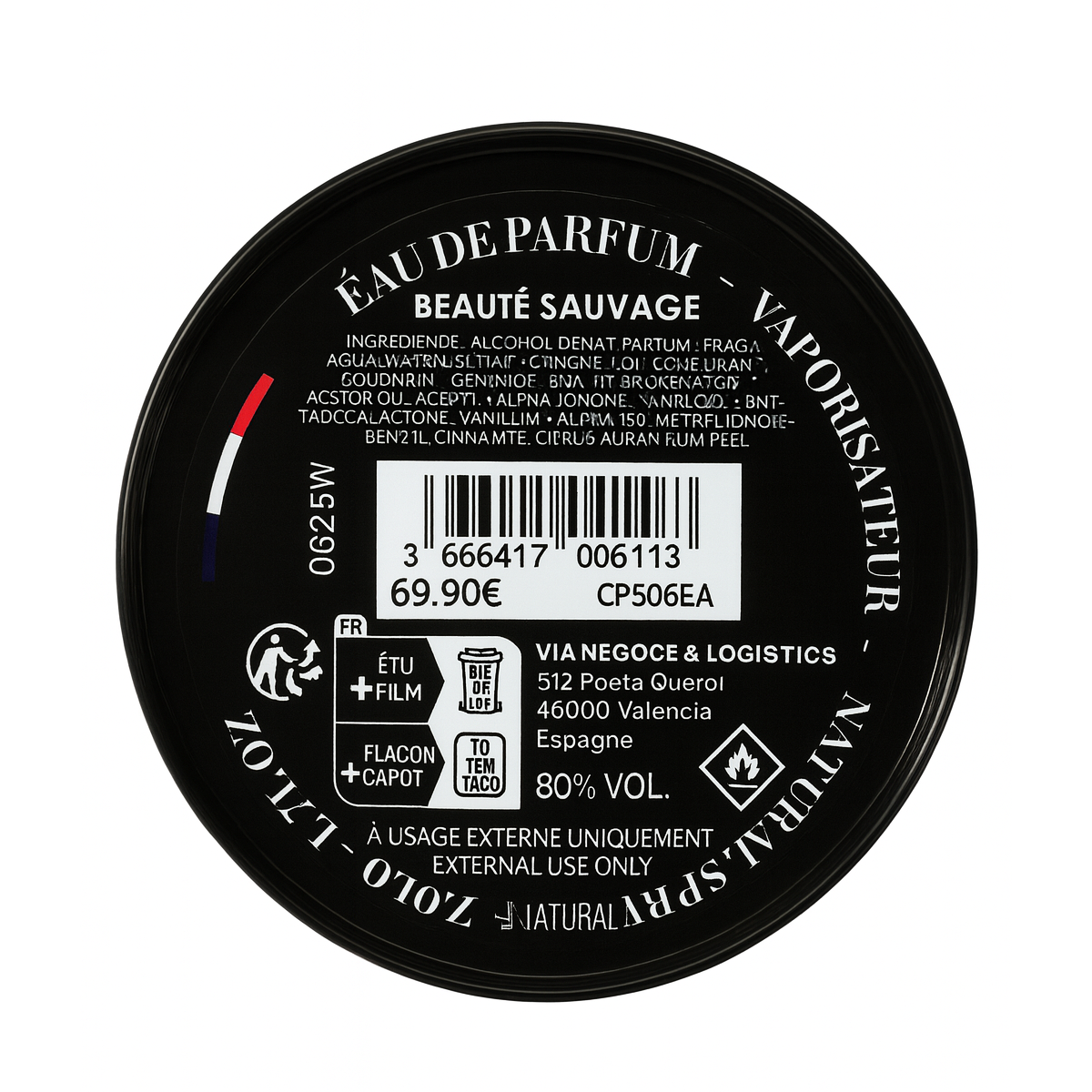 Collection Privée - Beaute Sauvage - Eau de parfum mixte