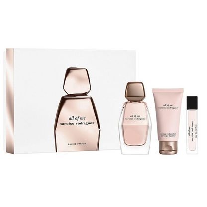 Narciso Rodriguez - All Of Me - Coffret pour femme Eau de Parfum 90 ml + Gel Douche 50 ml + Lait Corporelle 50 ml