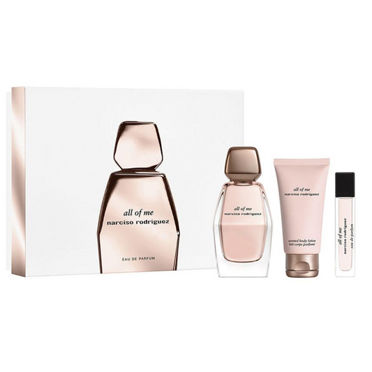 Narciso Rodriguez - All Of Me - Coffret pour femme Eau de Parfum 90 ml + Gel Douche 50 ml + Lait Corporelle 50 ml