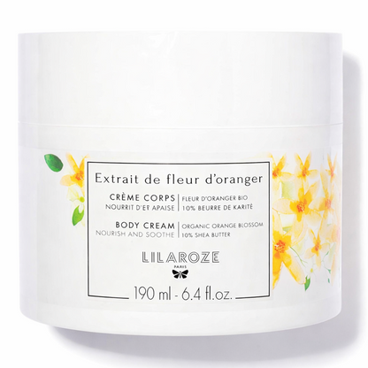 Lilaroze Paris - Crème Corps Extrait de Fleur D'oranger Bio