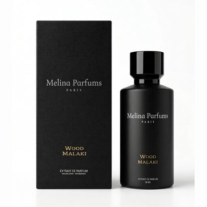 Melina Parfums - Wood Malaki Édition L’Obsidienne - Extrait de Parfum Mixte